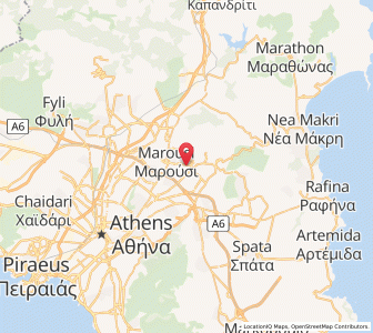 Map of Melíssia, Attica