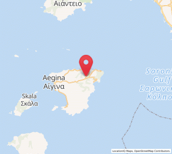 Map of Mesagrós, Attica
