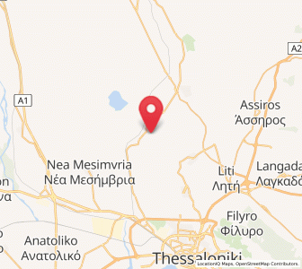 Map of Mesaío, Central Macedonia