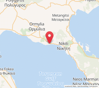 Map of Metamórfosi, Central Macedonia