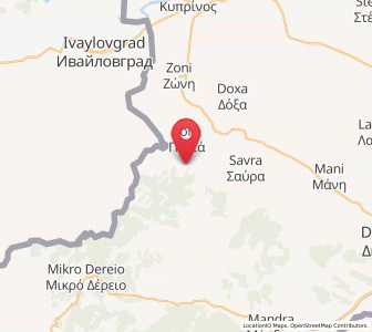 Map of Metaxádes, East Macedonia and Thrace