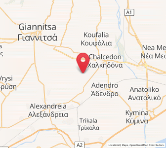 Map of Mikró Monastíri, Central Macedonia