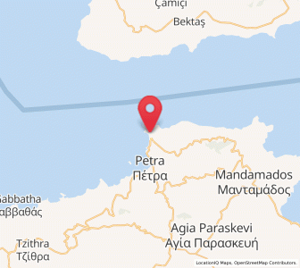 Map of Míthymna, North Aegean