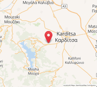 Map of Mitrópoli, Thessaly
