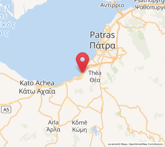 Map of Monodhéndrion, West Greece