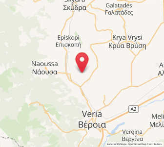 Map of Monóspita, Central Macedonia