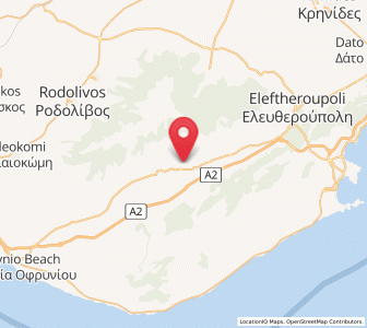 Map of Mousthéni, East Macedonia and Thrace