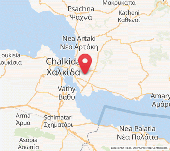 Map of Mytikas, Central Greece