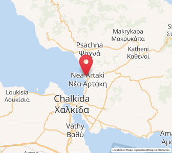 Map of Néa Artáki, Central Greece