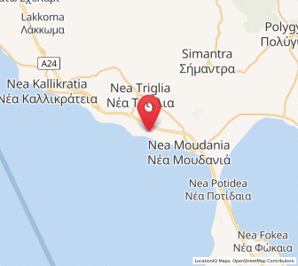 Map of Néa Flogitá, Central Macedonia
