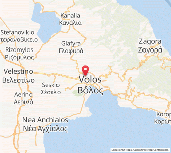 Map of Néa Ionía, Thessaly