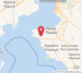 Map of Néa Kerasiá, Central Macedonia