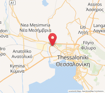 Map of Néa Magnisía, Central Macedonia