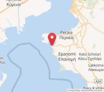 Map of Néa Michanióna, Central Macedonia
