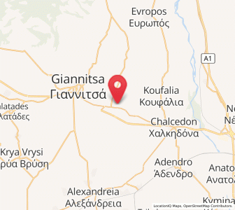Map of Néa Pélla, Central Macedonia