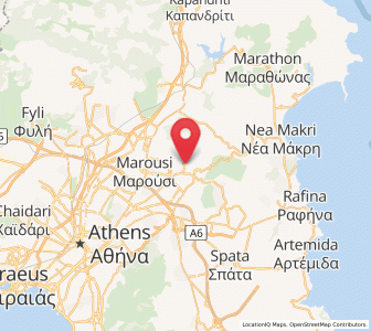 Map of Néa Pentéli, Attica