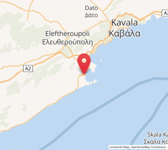 Map of Néa Péramos, East Macedonia and Thrace