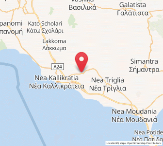 Map of Néa Sílata, Central Macedonia