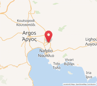 Map of Néa Tírins, Peloponnese