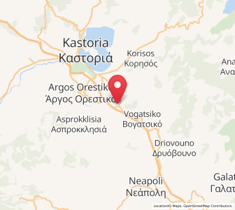 Map of Néo Kostarázi, West Macedonia