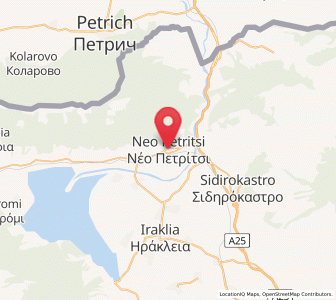 Map of Néo Petrítsi, Central Macedonia