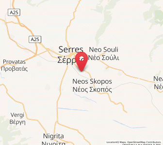 Map of Neochóri, Central Macedonia