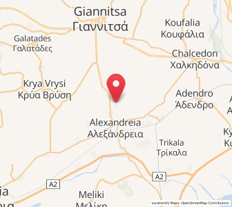 Map of Neochóri, Central Macedonia