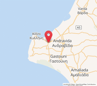 Map of Neochóri, West Greece