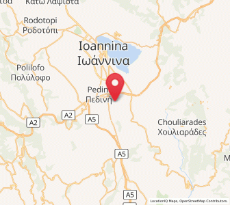 Map of Neokaisáreia, Epirus