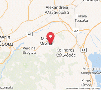 Map of Neókastro, Central Macedonia