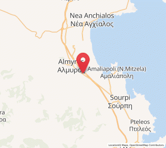 Map of Néos Plátanos, Thessaly