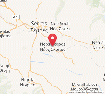 Map of Néos Skopós, Central Macedonia