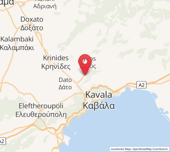 Map of Neos Zygos, East Macedonia and Thrace