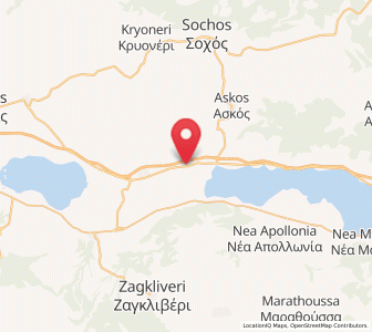 Map of Nymfópetra, Central Macedonia