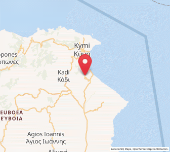 Map of Oxílithos, Central Greece