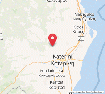 Map of Palaió Keramídi, Central Macedonia