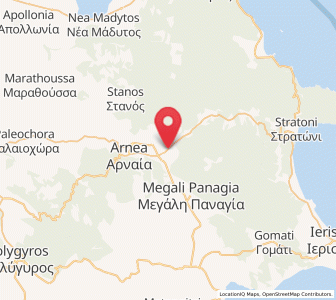 Map of Palaiochóri, Central Macedonia
