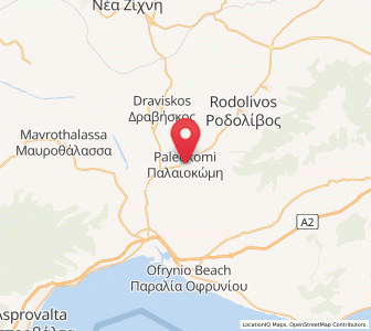 Map of Palaiokómi, Central Macedonia