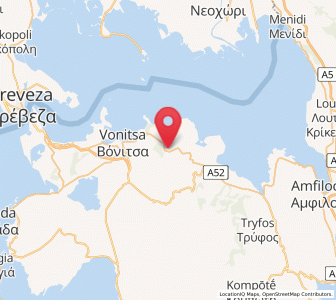 Map of Paliámpela, West Greece