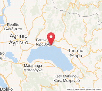 Map of Pandánassa, West Greece