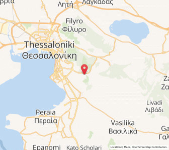 Map of Panórama, Central Macedonia