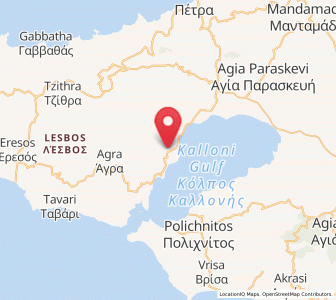 Map of Parákoila, North Aegean
