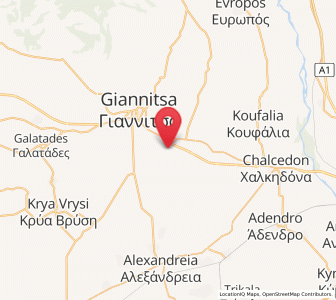 Map of Paralímni, Central Macedonia
