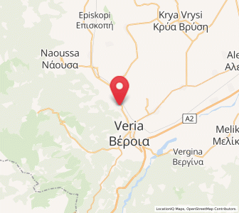 Map of Patrída, Central Macedonia