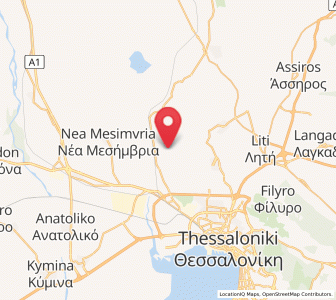 Map of Pentálofos, Central Macedonia