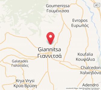 Map of Pentaplátano, Central Macedonia
