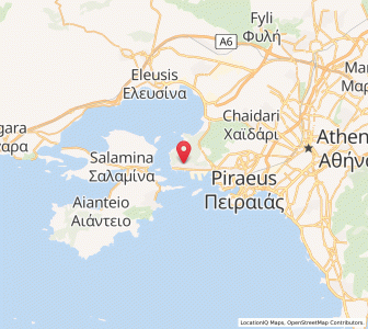 Map of Pérama, Attica