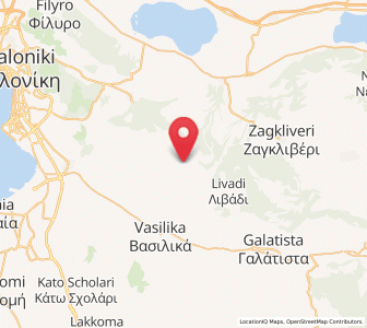 Map of Peristerá, Central Macedonia