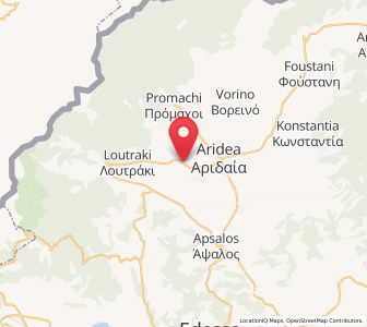 Map of Piperiés, Central Macedonia