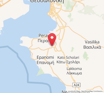 Map of Plagiári, Central Macedonia